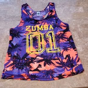 ❤❤Zumba top!! Marvelous, purple and orange!!